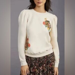 Anthropologie Back When Tiger Sweatshirt